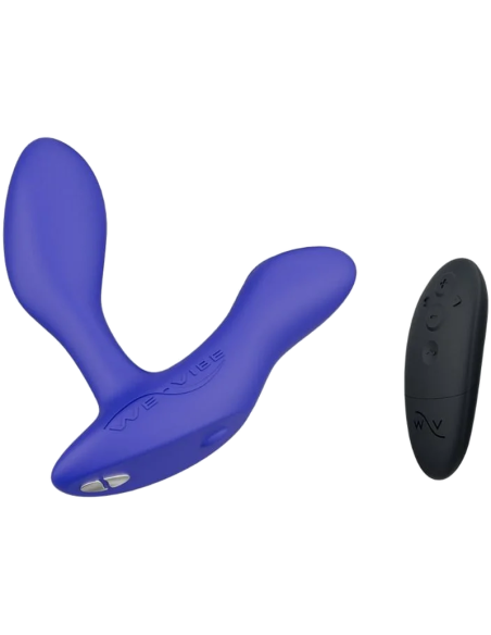 We-vibe - vector+ masajeador de próstata con doble estimulación azul real