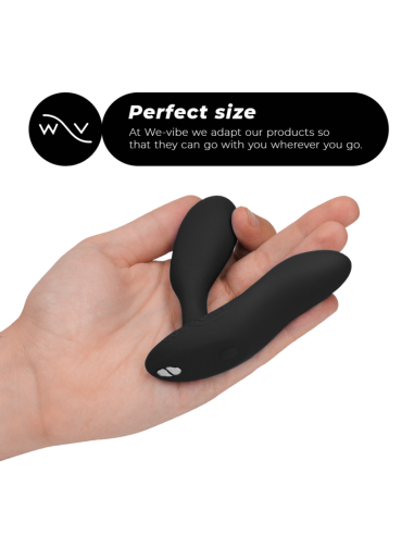 We-vibe - vector+ masajeador de próstata negro control remoto
