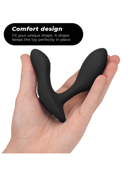 We-vibe - vector+ masajeador de próstata negro control remoto