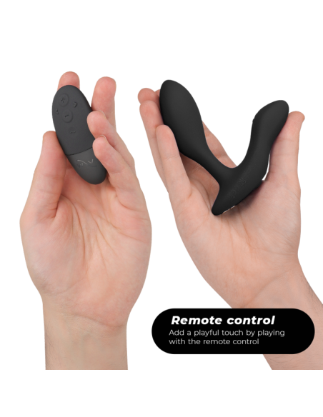 We-vibe - vector+ masajeador de próstata negro control remoto