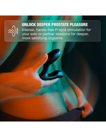 Arcwave - perk masajeador prostático vibrador con doble motor y control remoto negro