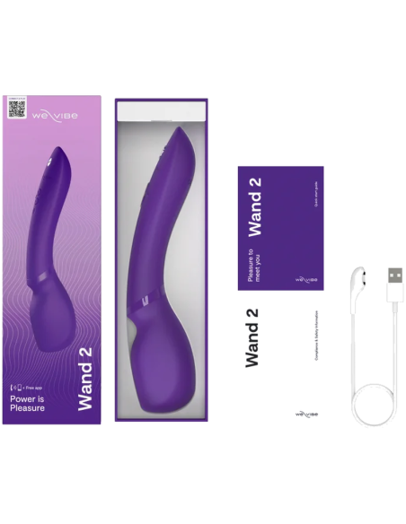 We-vibe - wand 2 masajeador corporal recargable púrpura