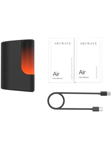 Arcwave - air masturbador masculino elástico con pulsos de aire y 6 intensidades negro