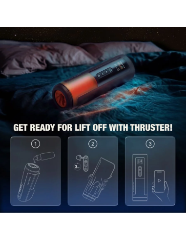 Arcwave - thruster masturbador masculino automático con vaivén, rotación y control
