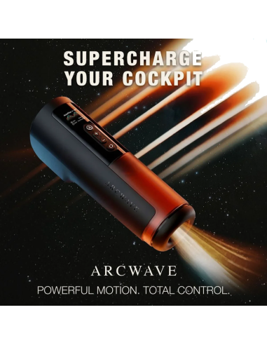 Arcwave - thruster masturbador masculino automático con vaivén, rotación y control