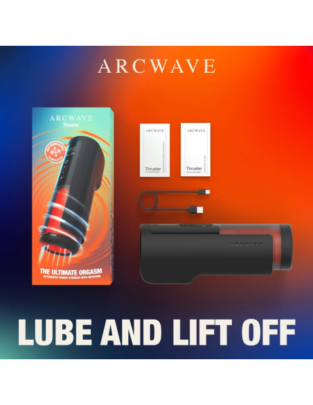 Arcwave - thruster masturbador masculino automático con vaivén, rotación y control