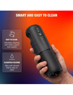 Arcwave - orbit masturbador masculino giratorio 360° con control mediante aplicación negro 2