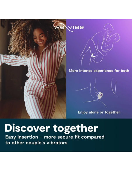 We-vibe - sync o vibrador para parejas con estimulación envolvente púrpura claro