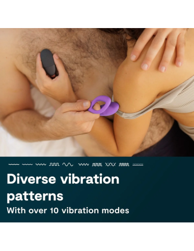 We-vibe - sync o vibrador para parejas con estimulación envolvente púrpura claro