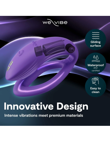 We-vibe - sync o vibrador para parejas con estimulación envolvente púrpura claro