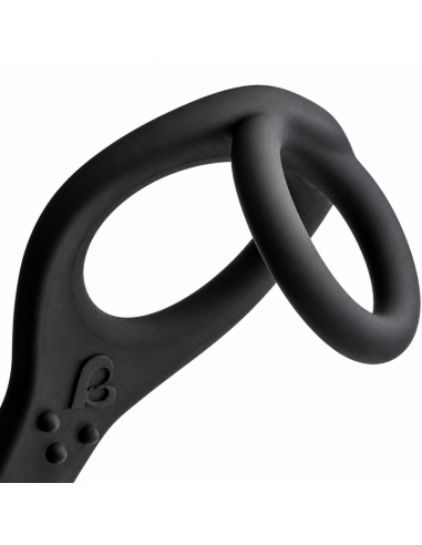Rocks-off - ro-zen estimulador prostático vibrador con doble anillo 7 velocidades negro