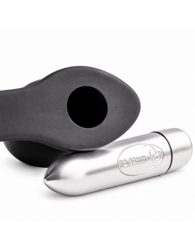 Rocks-off - ro-zen estimulador prostático vibrador con doble anillo 7 velocidades negro