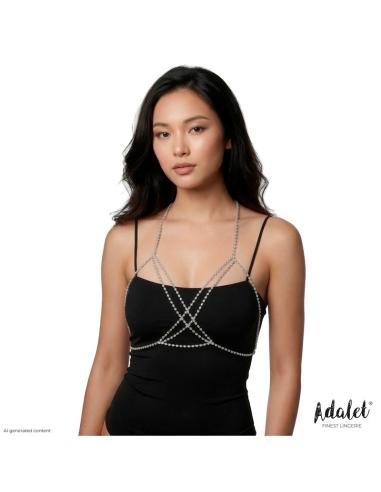 Ginevra Sujetador Plateado Talla Única