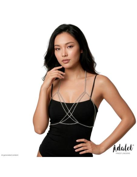 Ginevra Sujetador Plateado Talla Única