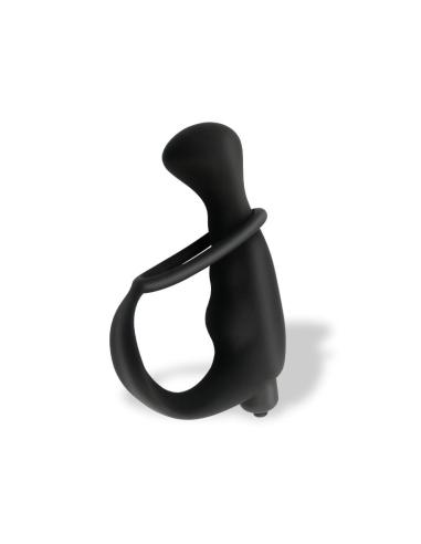 Iuterp Plug Anal con Vibración y Anillo para el Pene