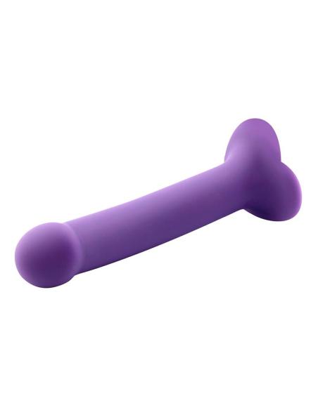 Bouncy Dildo Silicone Flexible Hiper Flexible 7.5 - 19 cm Talla L Púrpura