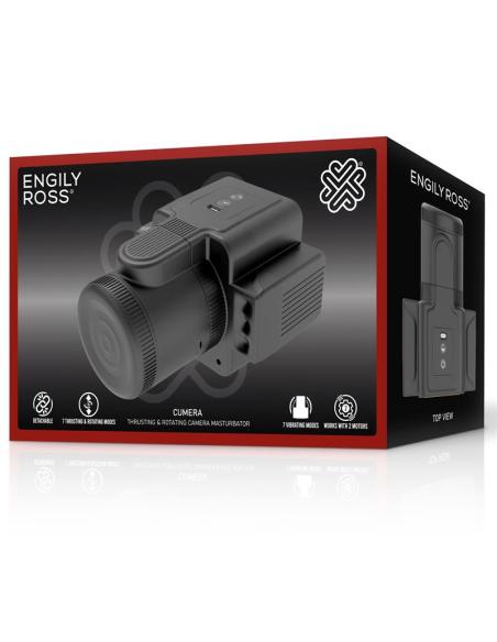 Cumera Masturbador de Cámara con Rotación y Thrusting