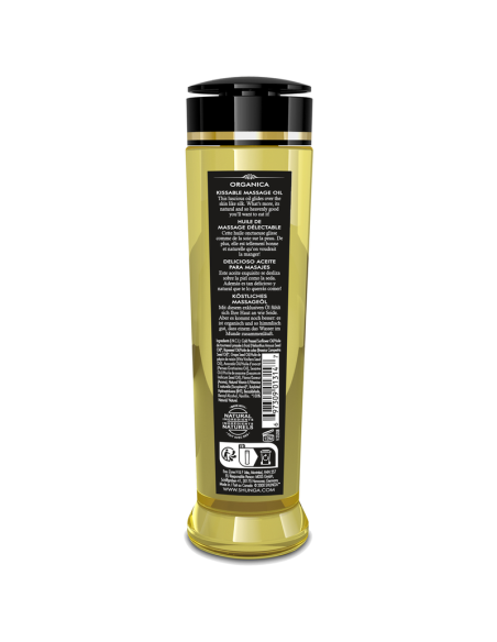 Shunga - organica aceite de masaje comestible flor de almendro 240 ml