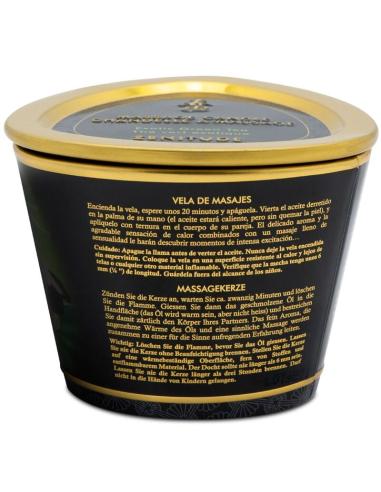 Shunga - massage candle vela de masaje con aceite caliente flor de cerezo 170 ml