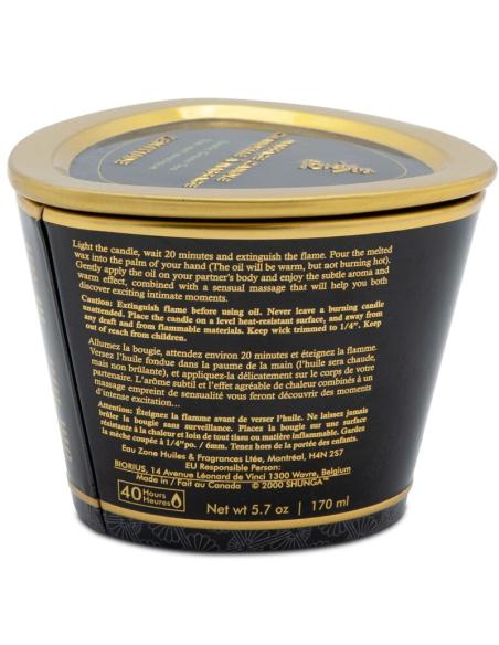Shunga - massage candle vela de masaje con aceite caliente flor de cerezo 170 ml