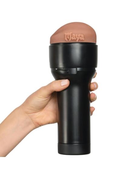 Kiiroo - maya wild life masturbador masculino vagina realista