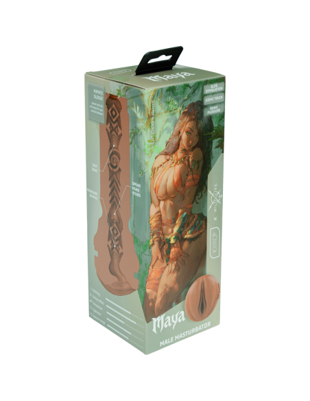 Kiiroo - maya wild life masturbador masculino vagina realista
