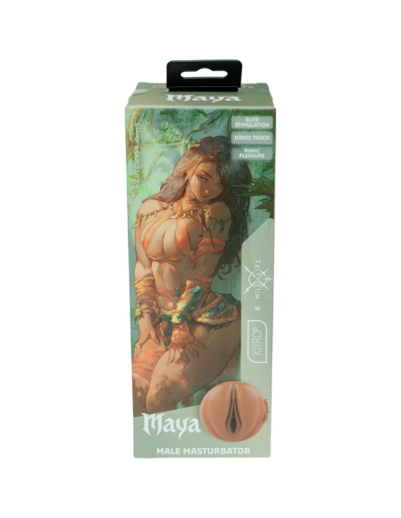 Kiiroo - maya wild life masturbador masculino vagina realista