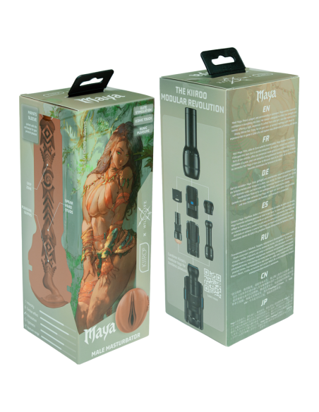Kiiroo - maya wild life masturbador masculino vagina realista