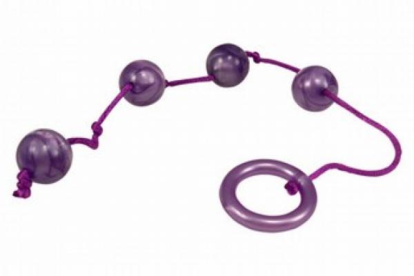 Satisfacción tradicional con las bolas anales